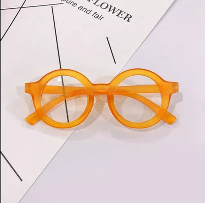 Unisex Round Frame Clear Eyewear / Glasses