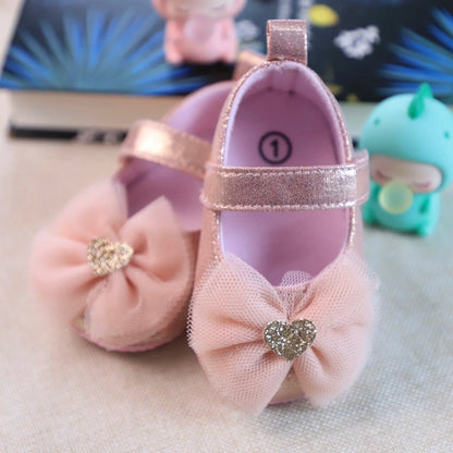 Baby's First Toddler Shoes: Breathable Princess Lace Style