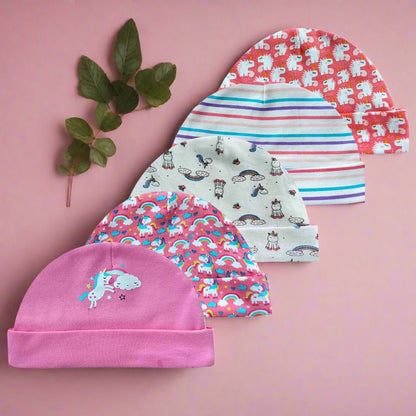 Fashionable Cotton Hats: Set of 5 PCS