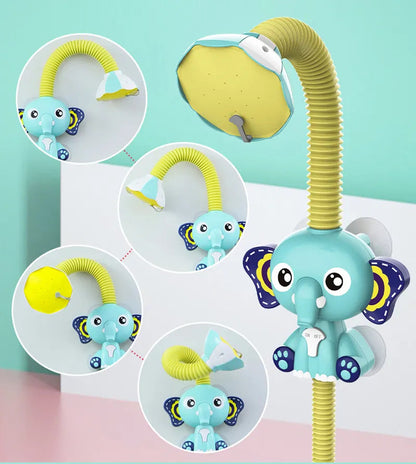Elephant Faucet Shower Water Spray Bath Toy for Kids