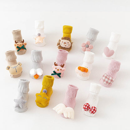 Cute Animal-shaped Anti-slip Long Socks