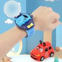 Kids Mini Watch Remote Control Car - USB Charging, Birthday Gift
