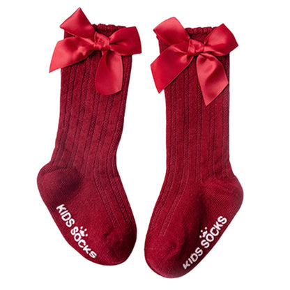 Baby Bowknot Cotton Socks