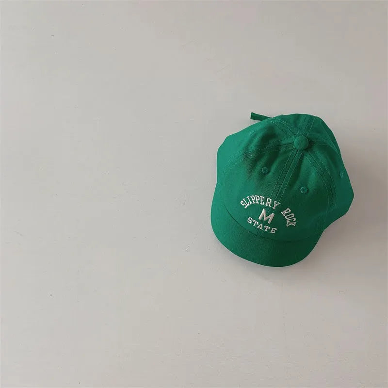 Casual Letter Embroidered Baby Baseball Cap