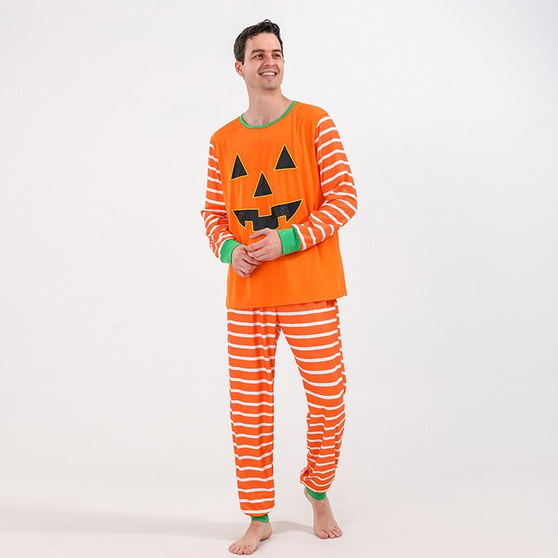 Family Matching Pajamas In Halloween Costumes