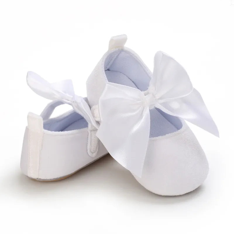 Princess Shoes - Baby Girls' Bow Flat Shoes for First Steps