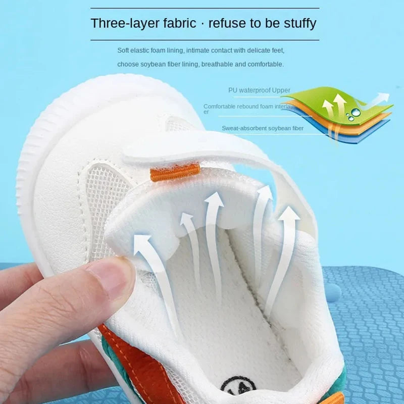 Baby Toddler Mesh Breathable Non-Slip Shoes