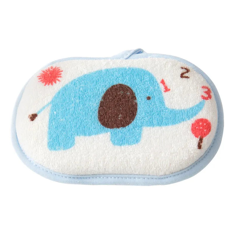 Cute Cartoon Elephant Bath Sponge for Kids