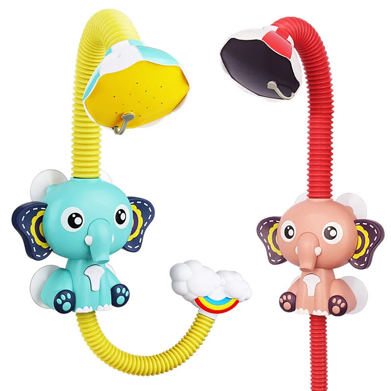 Elephant Faucet Shower Water Spray Bath Toy for Kids