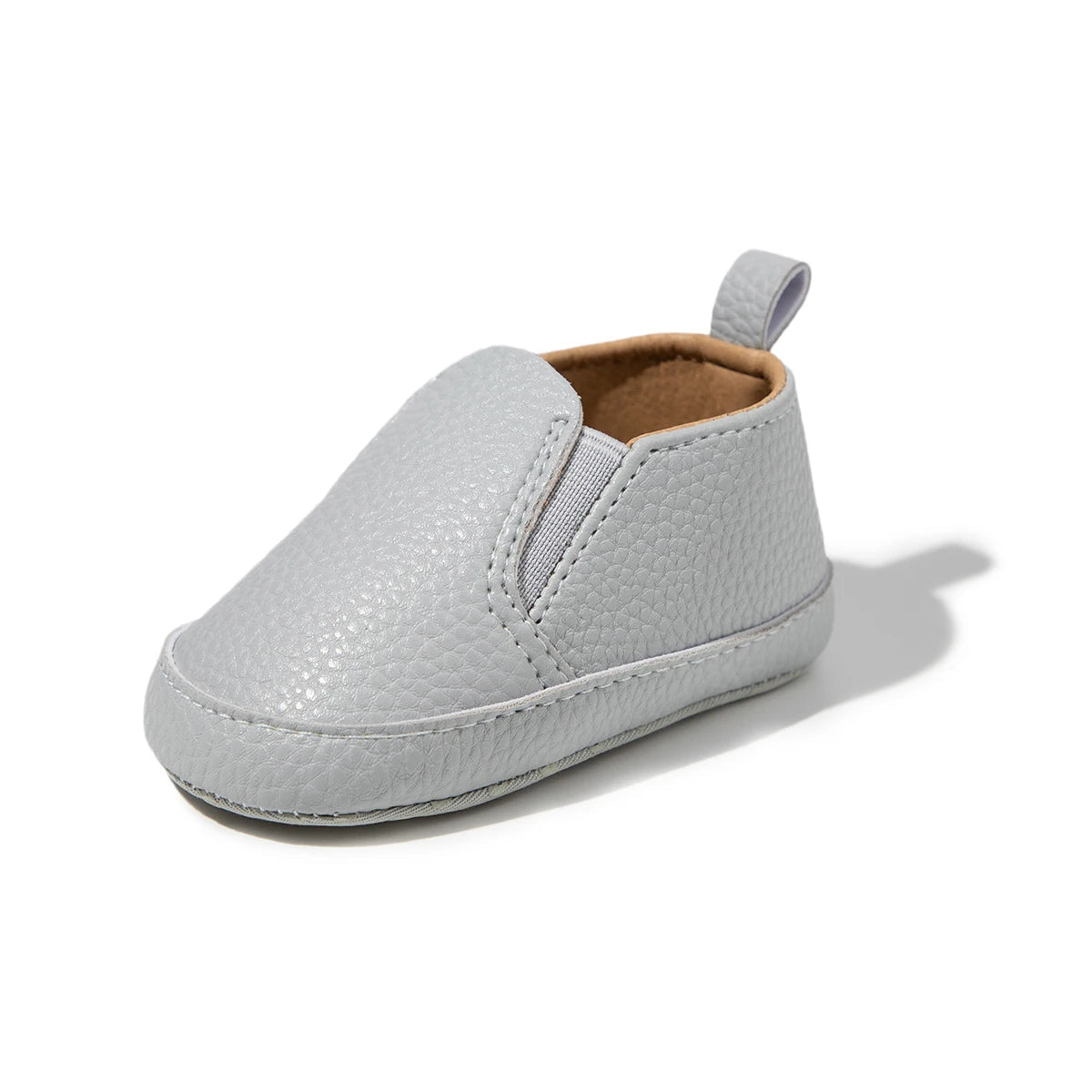 Baby Casual Shoes: Leather, Non-slip Soft-sole