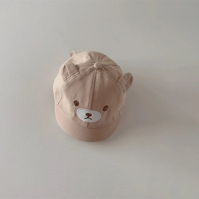 Cute Bear Ears Baby Baseball Cap: Stylish Comfort for Little Ones!