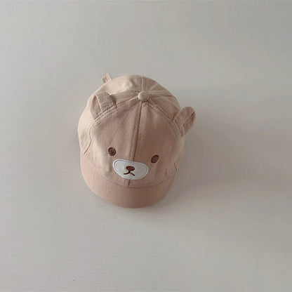 Cute Bear Ears Baby Baseball Cap: Stylish Comfort for Little Ones!