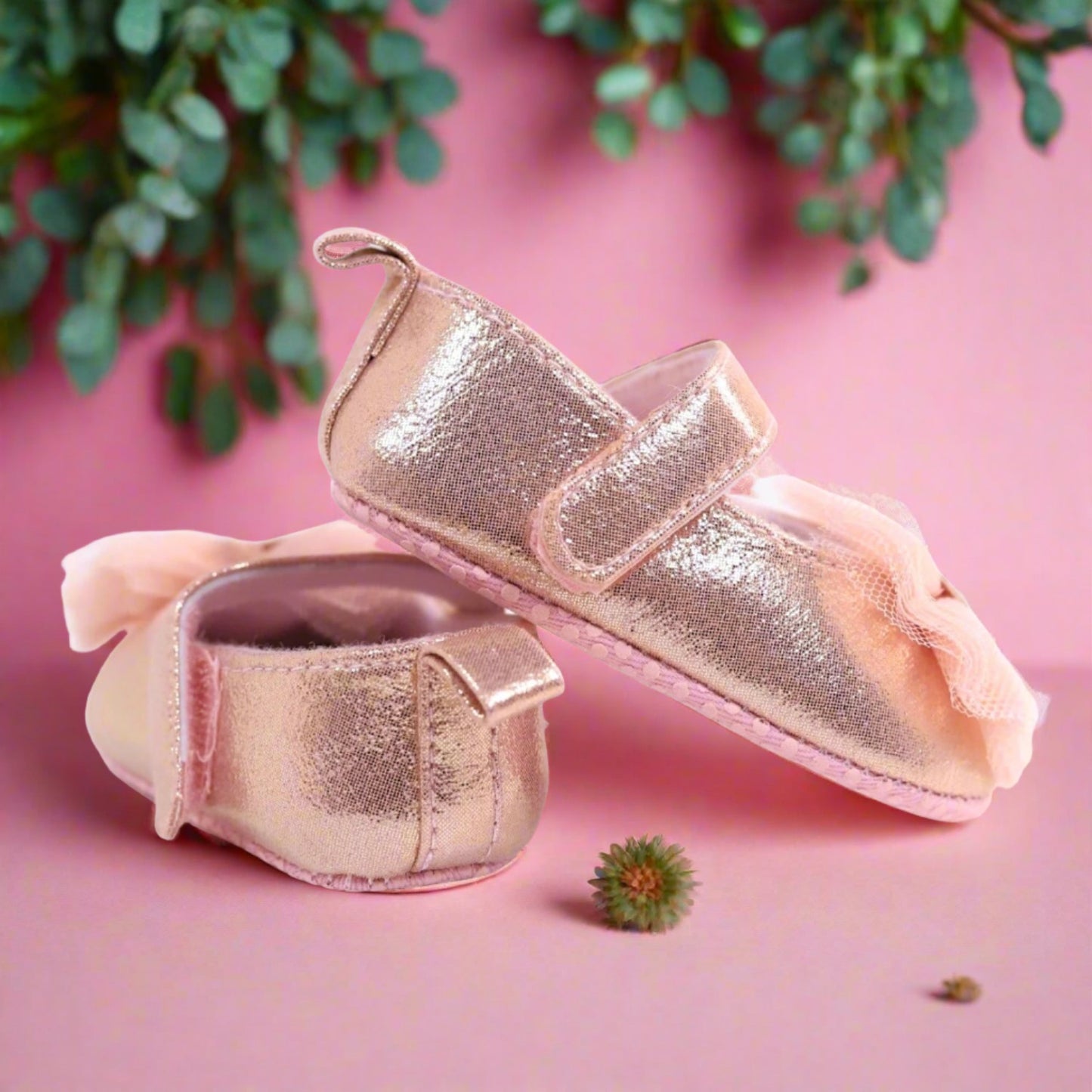 Baby's First Toddler Shoes: Breathable Princess Lace Style