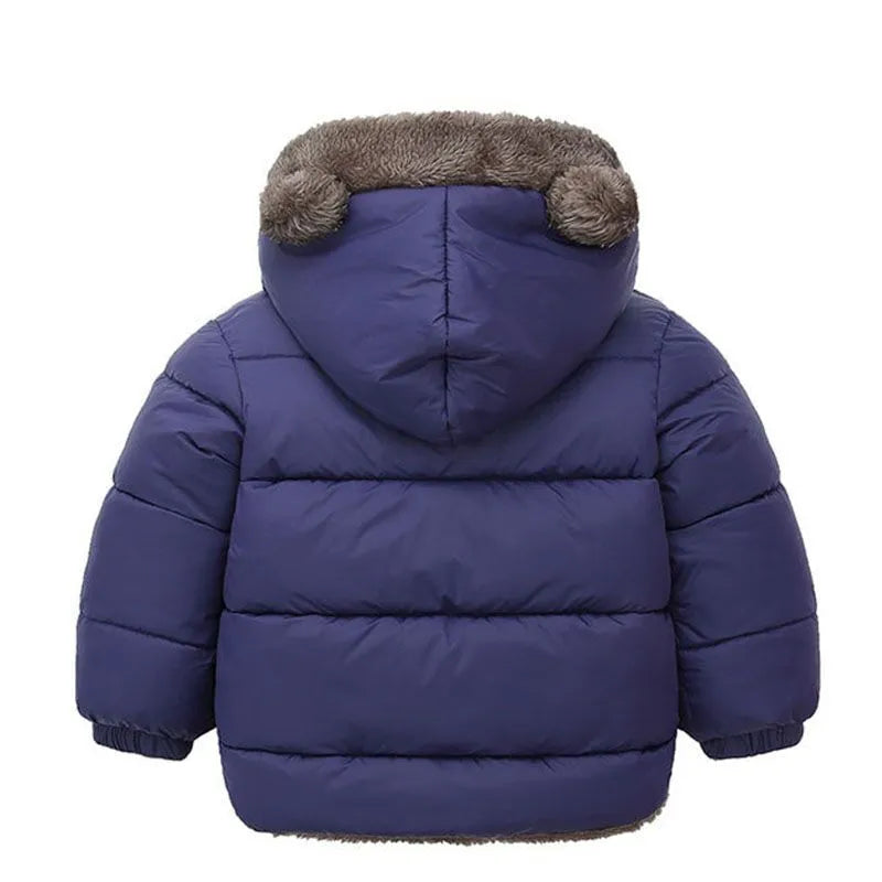 Thicken Hooded Jacket for Babies (2-6 Years)