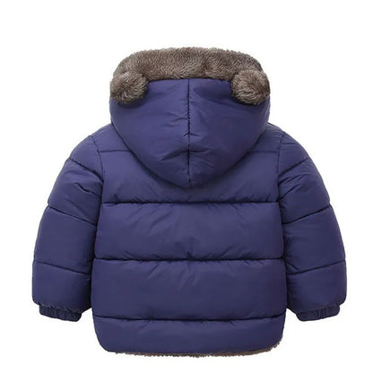 Thicken Hooded Jacket for Babies (2-6 Years)