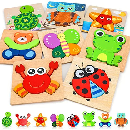 Montessori Wooden Puzzle