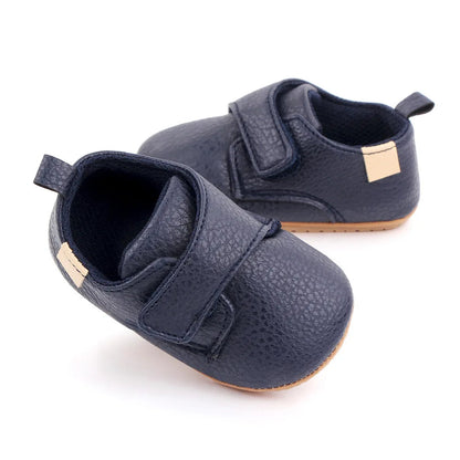 Classic Leather Baby Shoes - Stylish and Anti-Slip Shoes!