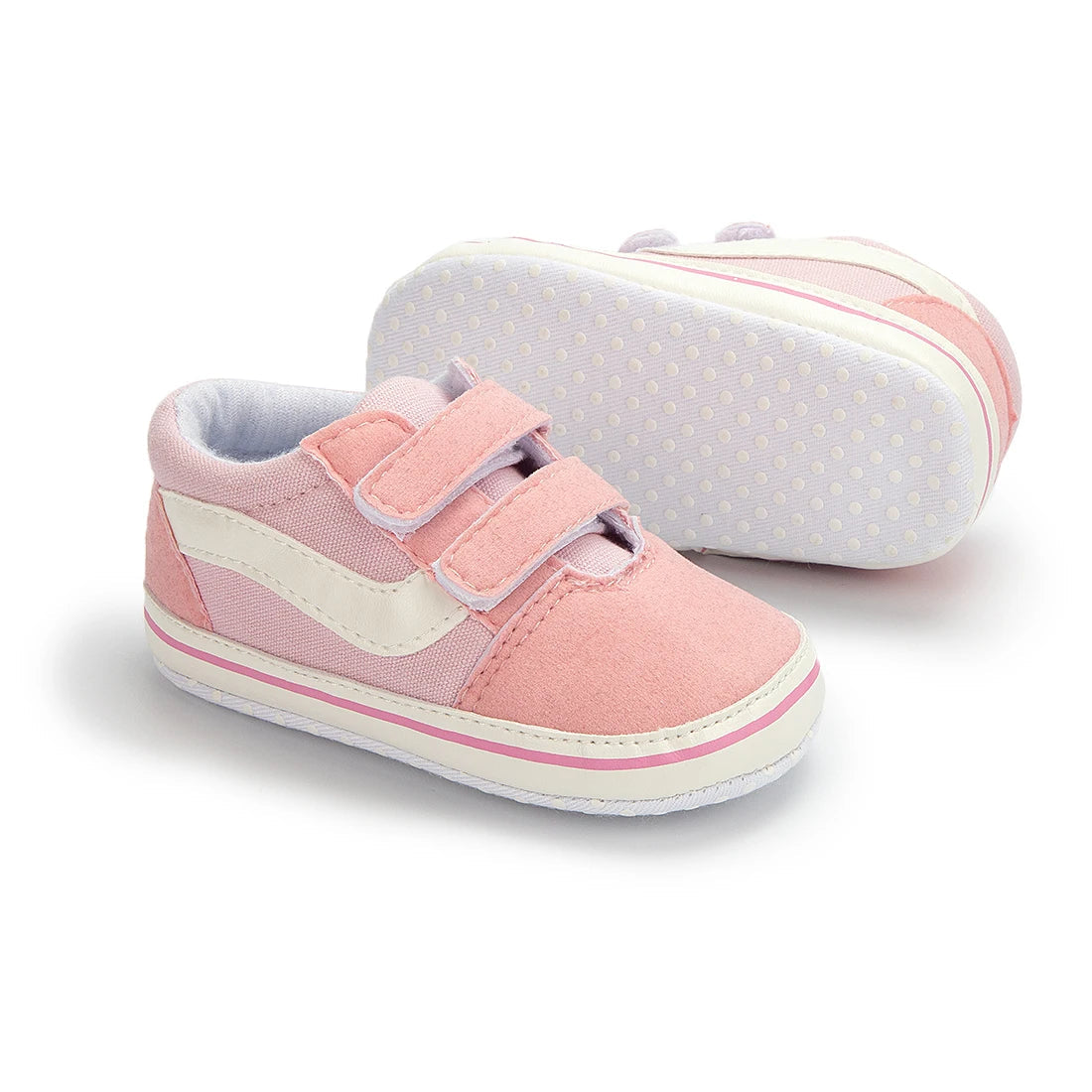 Canvas Sneakers: Stylish First Walkers for Newborns