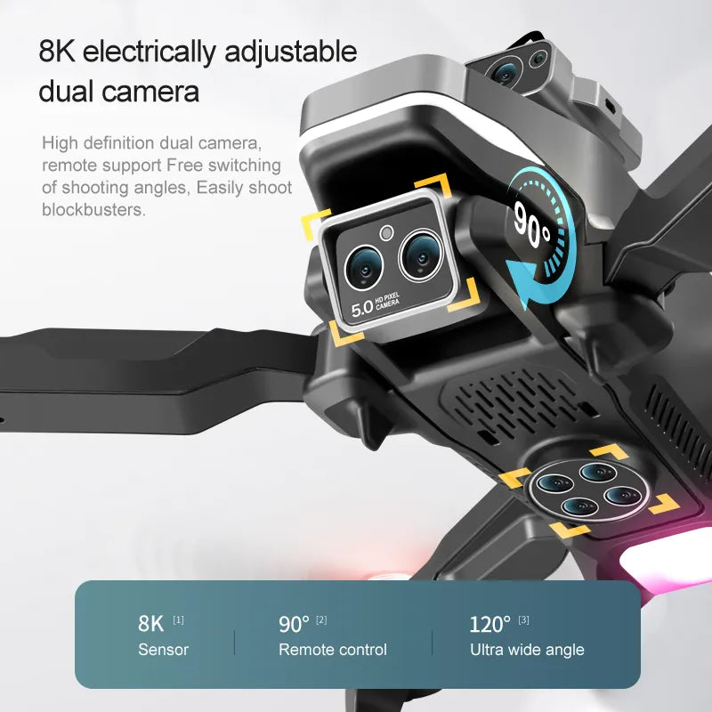 High Definition 8K Camera Drone with Obstacle Avoidance