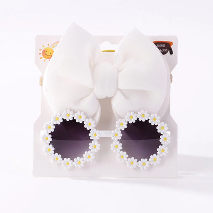 Fashion Baby Girls' Sunglasses and Hair Band Set