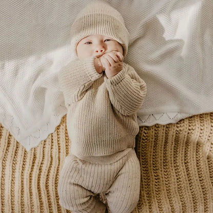 Baby Loose Knitted Sweater - Autumn/Winter Round Neck Pullover