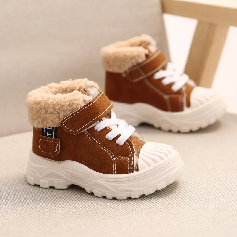 Warm Winter Boots for Kids - Stylish, Cozy, and Waterproof