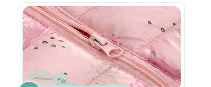 Baby Cartoon Bear Zipper Jackets: Autumn/Winter Hooded Coats