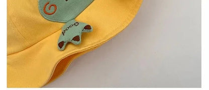 Cute Frog Baby Bucket Hat: Spring/Summer Fisherman Cap