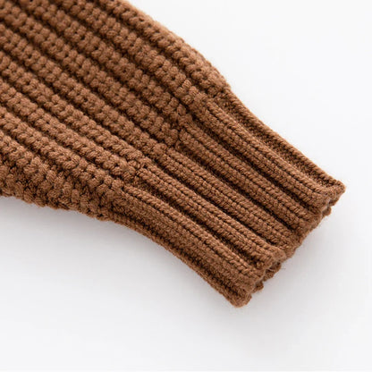 Knitted Loose Sweater for Baby in Autumn/Winter