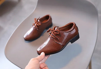 Boys' Leather Shoes: Style for Party, Wedding, School