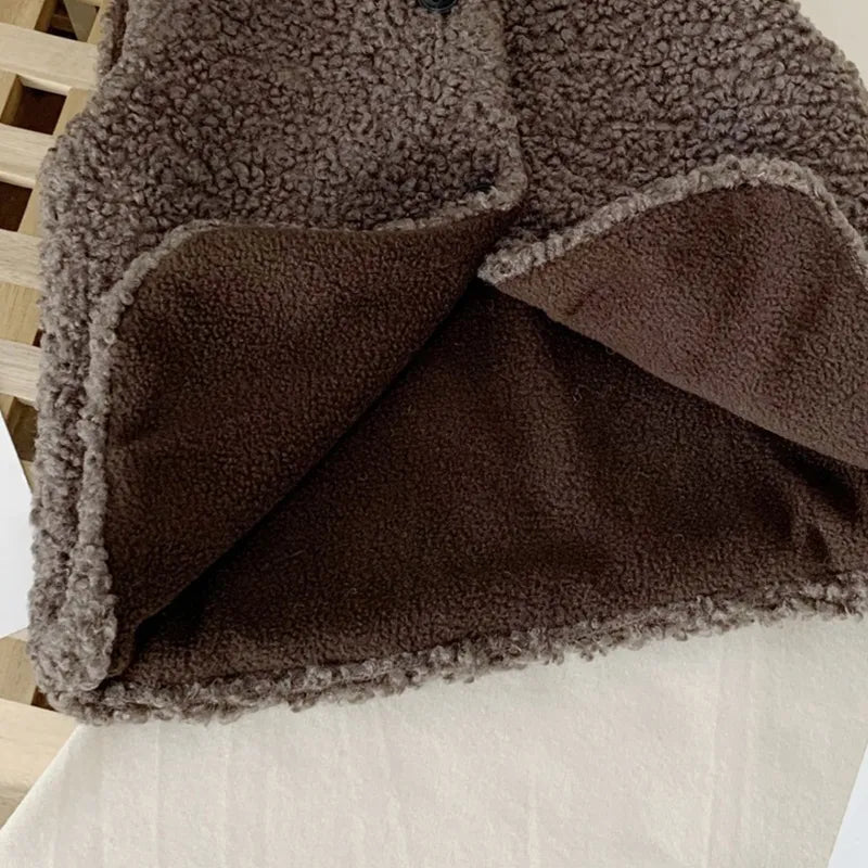 Baby Lamb Wool Vest - Autumn/Winter Warmth