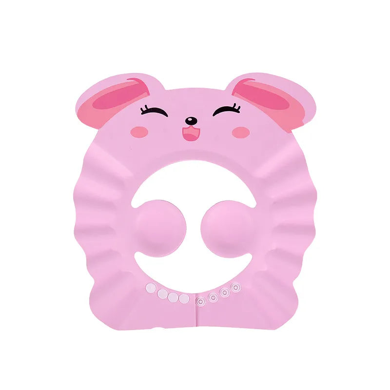 Baby Shower Cap for Kids with Ear Protection