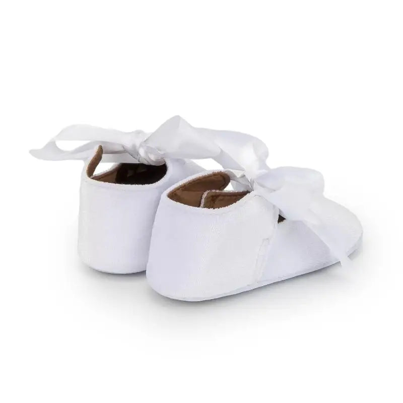 Butterfly-knot Princess Shoes - Soft-sole Infant First Walkers