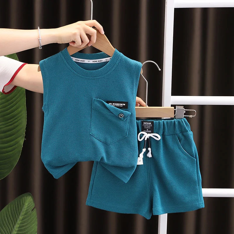 Summer Baby Sports Set: Stylish Toddler Outfit
