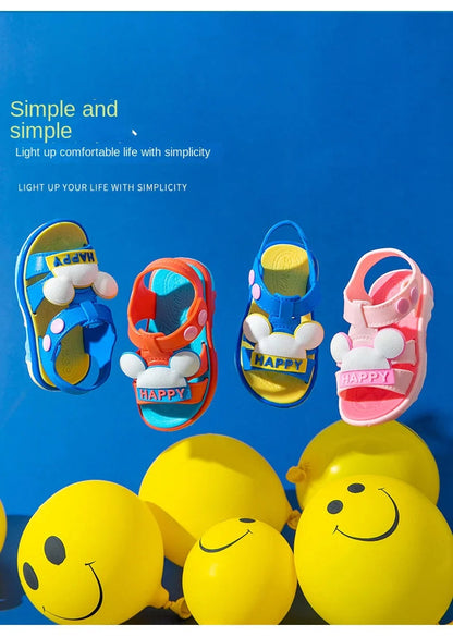 Summer Cartoon Baby Sandals: Cute Infant Shoes for Girls and Boys