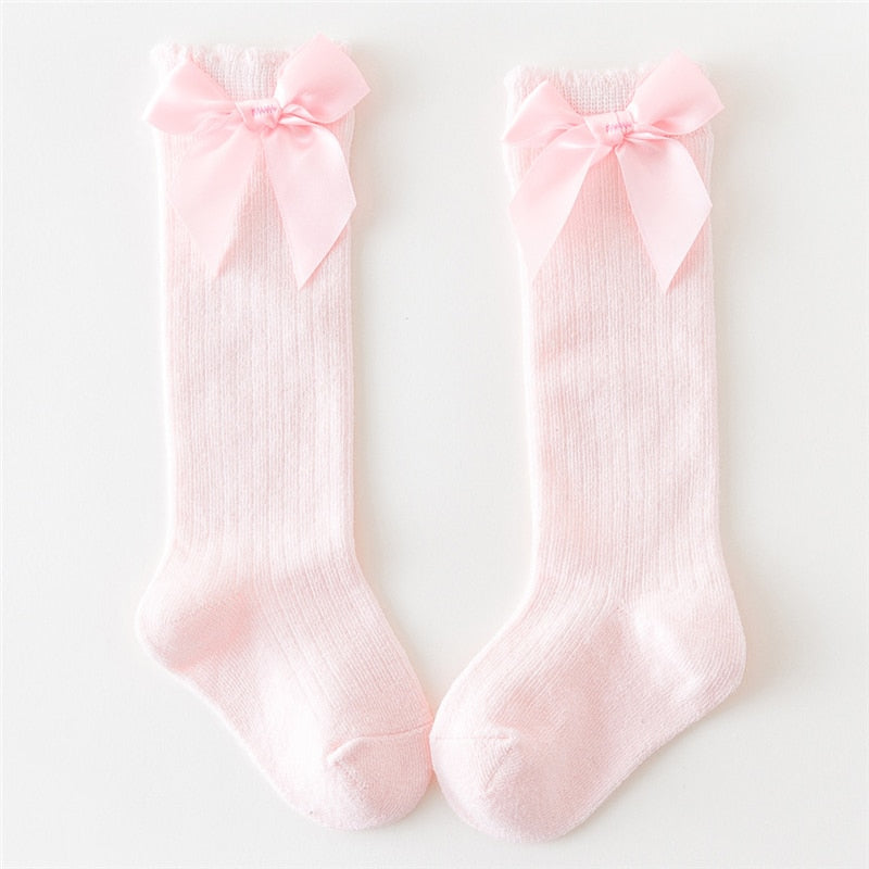 Baby Bowknot Cotton Socks