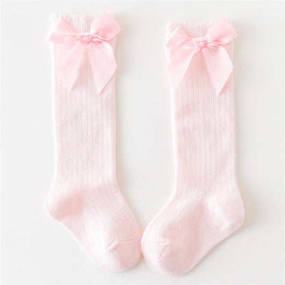 Baby Bowknot Cotton Socks