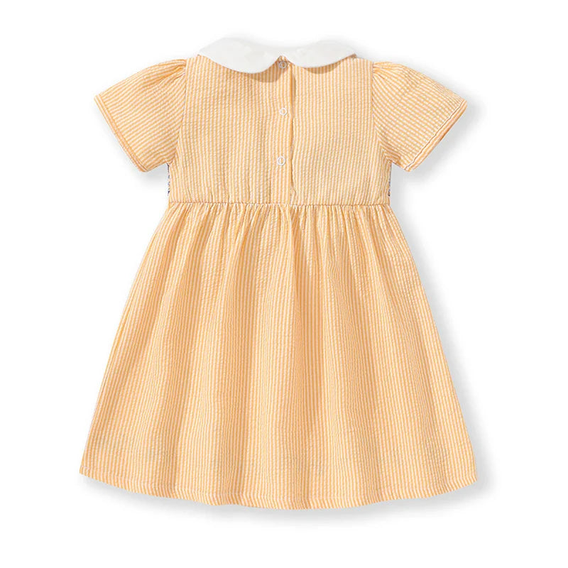 Baby Girls' Duck Applique Dress: Summer Party Wear