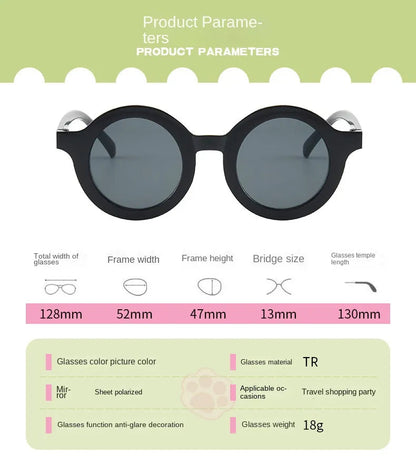 Lovely Kids Sunglasses: Round Street Eyeglasses