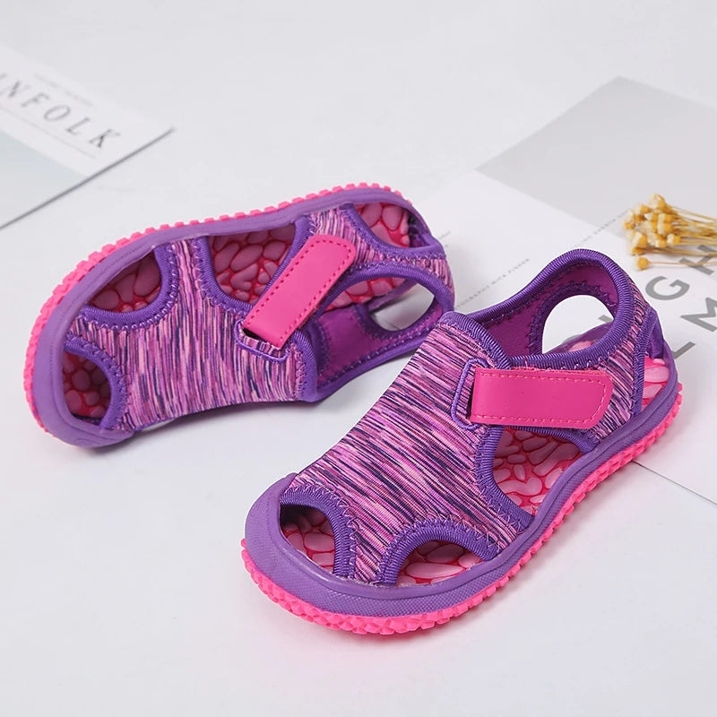 Summer Kids Closed Toe Beach Sandals