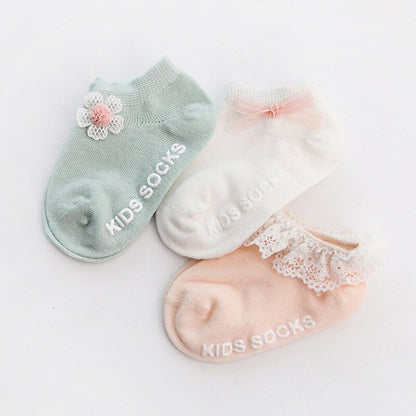 Set Of Anti-Slip Socks For Children