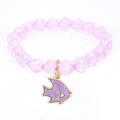 Children Sea Theme Bubblegum Beaded Chunky Bracelet