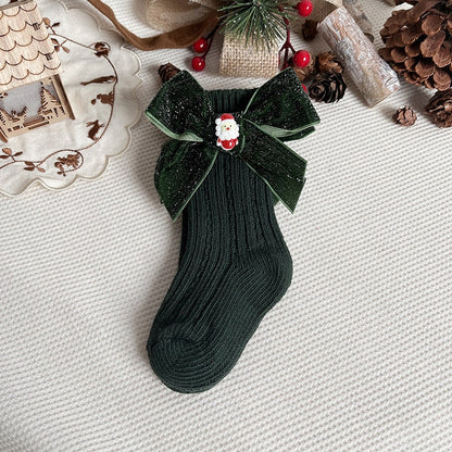 Children's Soft Socks With Two Colors
