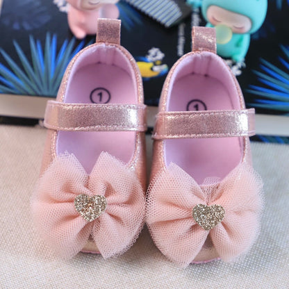 Baby's First Toddler Shoes: Breathable Princess Lace Style