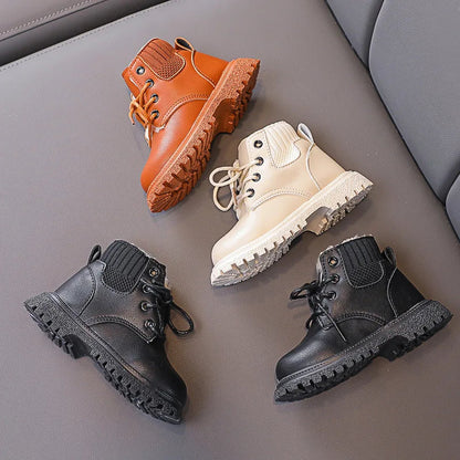 Cozy Plush Lining Snow Boots: Anti-Skid & Soft for Baby Boys/Girls