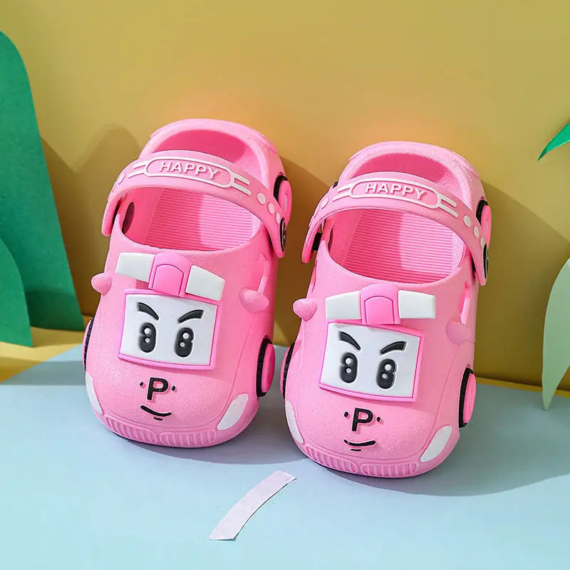Cartoon Car Sandals for Kids
