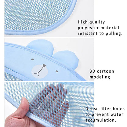 Baby Bathroom Organizer: Animal Mesh Bag