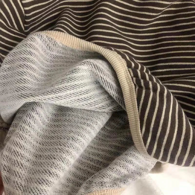 Cotton Striped Long Sleeve T-shirt - Kids 1-8T