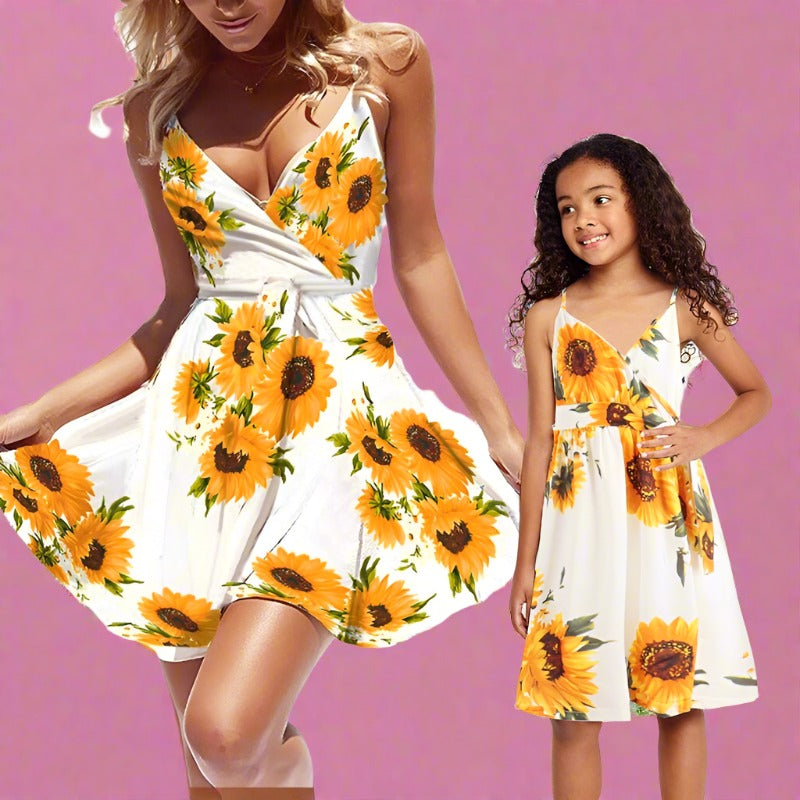 Casual Family Matching Dress