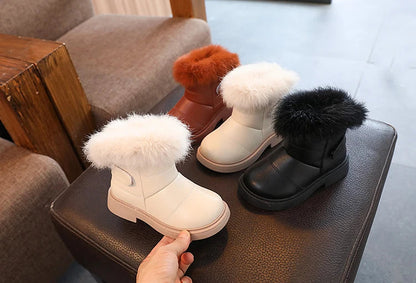 Kids' Winter Snow Boots - Waterproof, Windproof, Warm, and Comfortable
